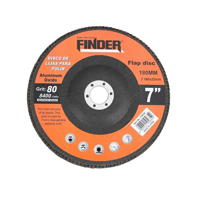 Δίσκος κοπής - 7'' - Grit80 - Finder - 195634 Δίσκος κοπής - 7'' - Grit80 - Finder - 195634